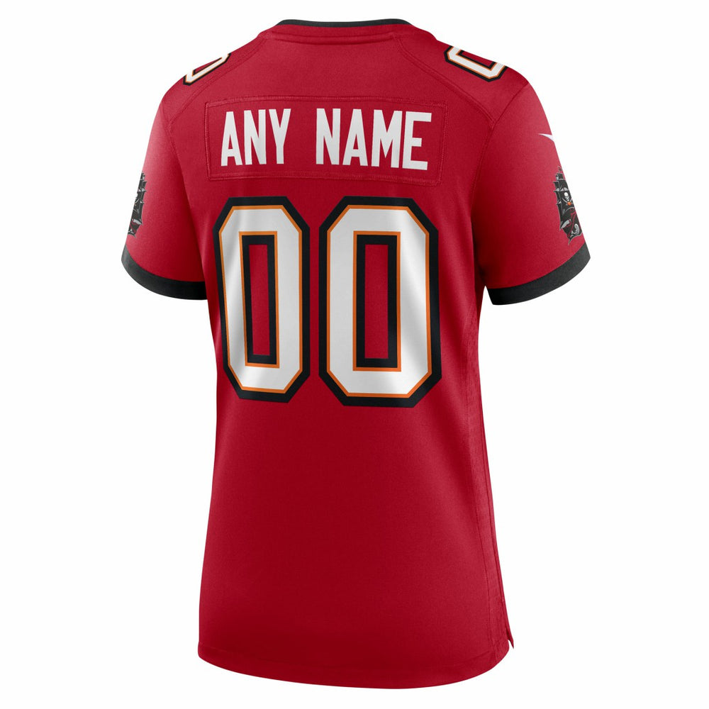 Tampa Bay Buccaneers Women's 50th Season Custom Game Jersey - Red