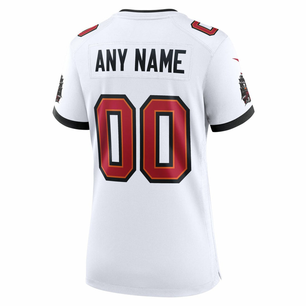 Tampa Bay Buccaneers Women's 50th Season Custom Game Jersey - White