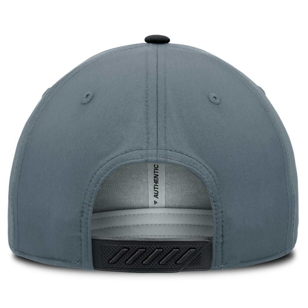 Utah Mammoth Fanatics Utah Badge Adjustable Hat Black/Charcoal