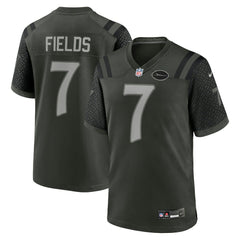 Justin Fields New York Jets 2025 Rivalries Collection Game Jersey - Gotham Green