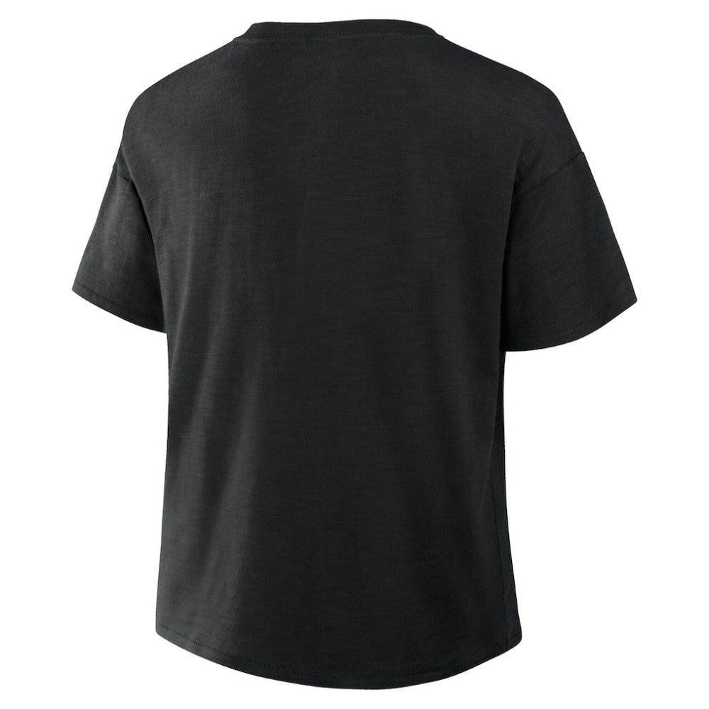 Utah Mammoth Fanatics Women's Combo Stadium Slub Boxy T-Shirt Black