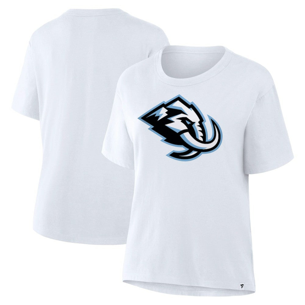 Utah Mammoth Fanatics Women's Primary Logo Legacy T-Shirt White