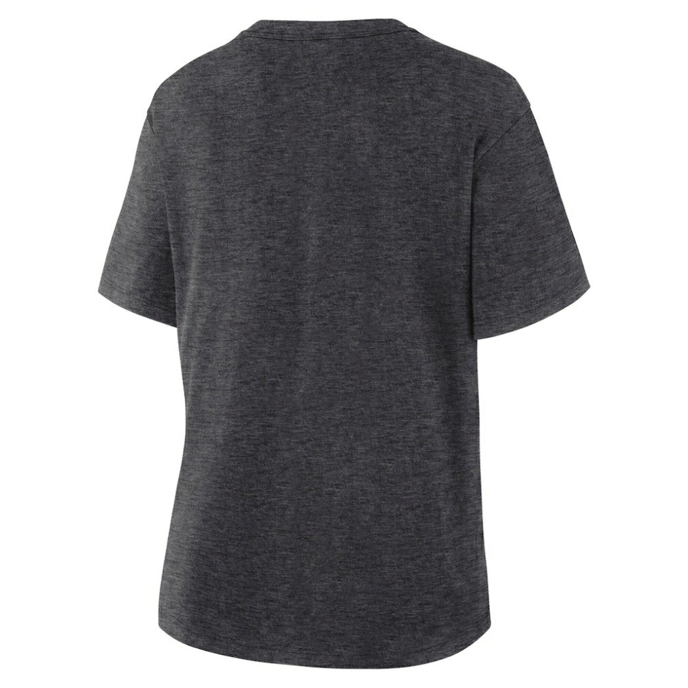 Utah Mammoth Fanatics Women's Primary Logo Legacy T-Shirt Heather Charcoal