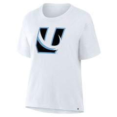 Utah Mammoth Fanatics Women's Alternate Logo Legacy T-Shirt White