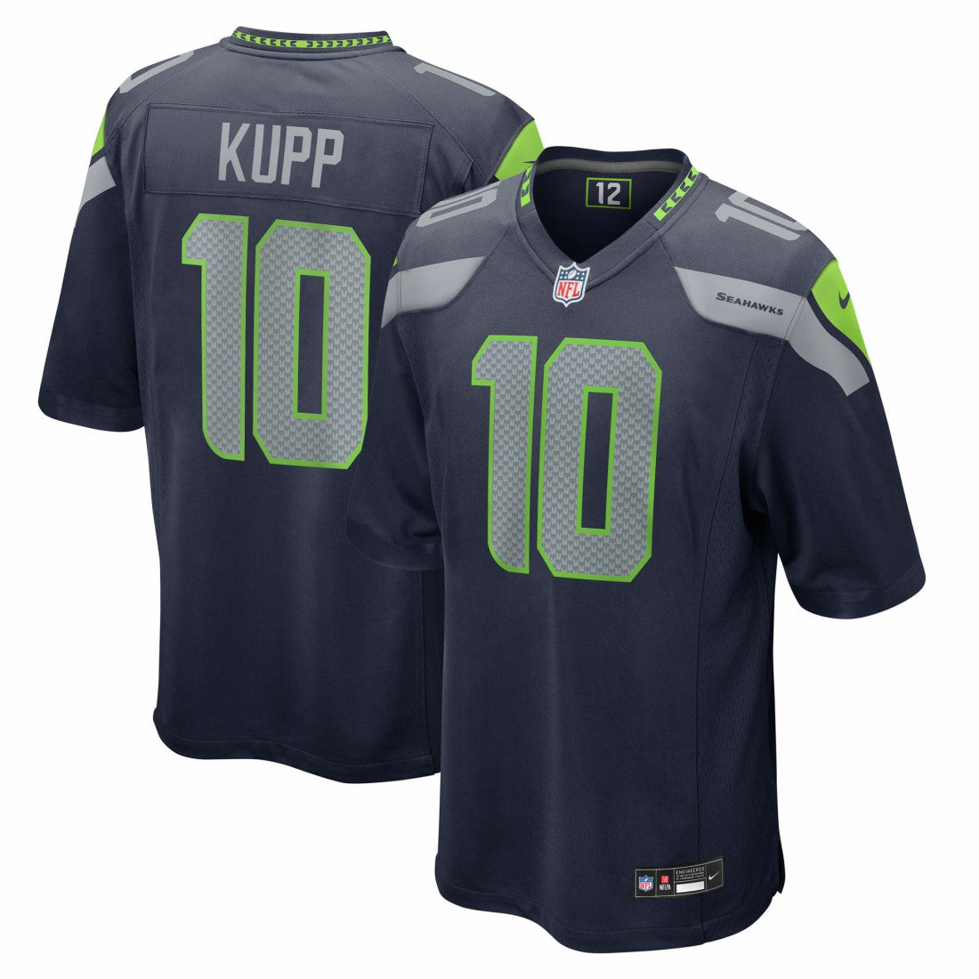 Cooper Kupp Seattle Seahawks Team Game Jersey - College Navy