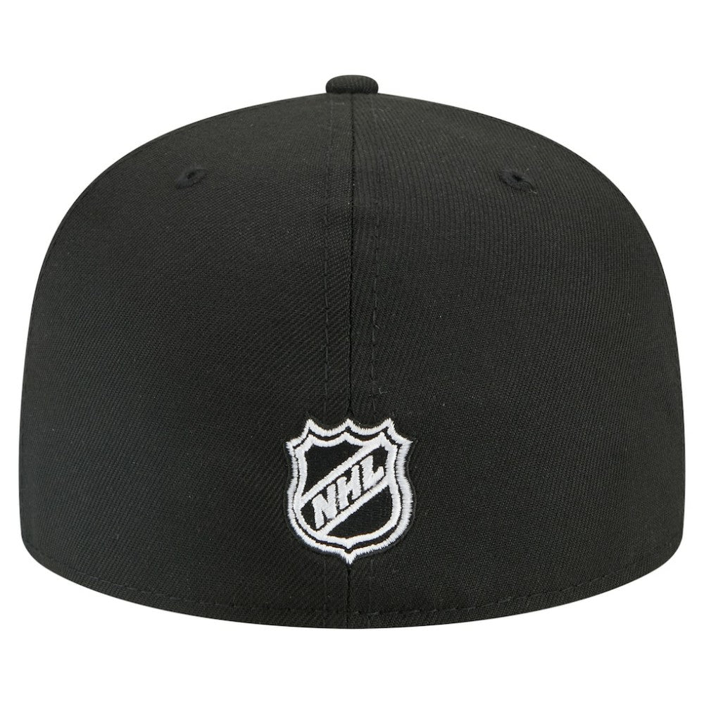 Philadelphia Flyers New Era Faded Lines 59FIFTY Fitted Hat Black