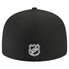 Vegas Golden Knights New Era Faded Lines 59FIFTY Fitted Hat Black