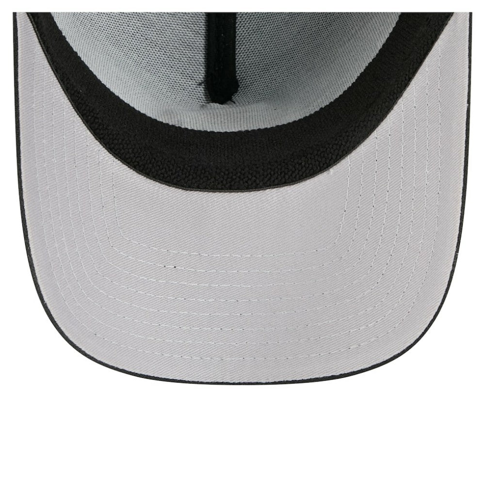 Chicago Blackhawks New Era 39THIRTY A-Frame Perforated Flex Hat Black
