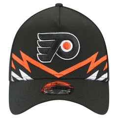Philadelphia Flyers New Era 39THIRTY A-Frame Perforated Flex Hat Black