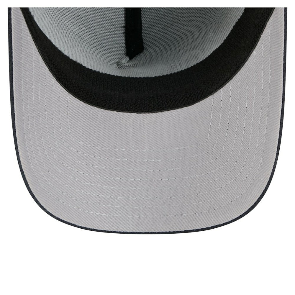 Seattle Kraken New Era Zig Zag 39THIRTY A-Frame Perforated Flex Hat Deep Sea Blue