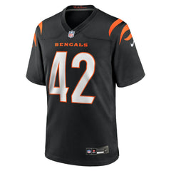 Oren Burks Cincinnati Bengals Team Game Jersey - Black