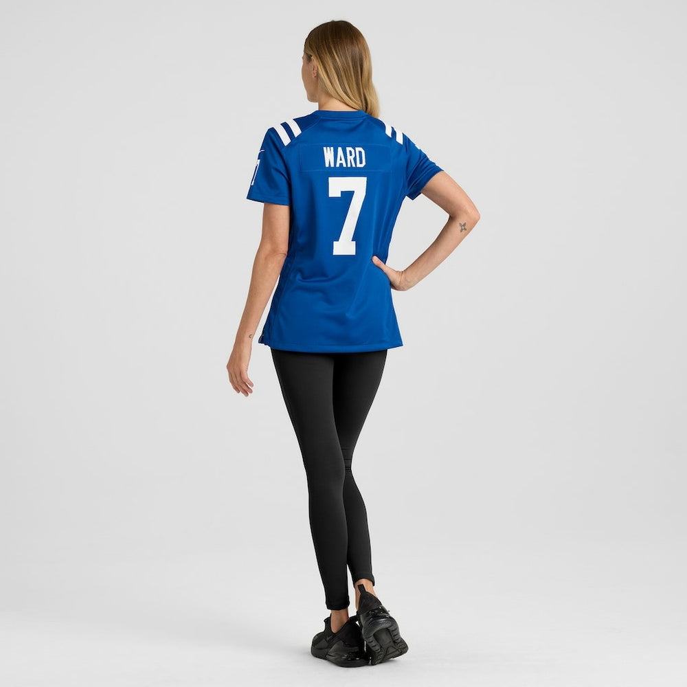 Charvarius Ward Indianapolis Colts Women's Team Game Jersey - Royal