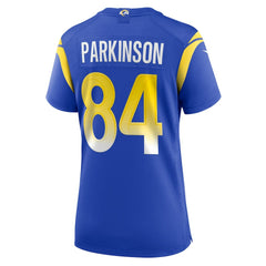 Colby Parkinson Los Angeles Rams Women's Team Game Jersey - Royal