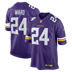 Jay Ward Minnesota Vikings Team Game Jersey - Purple