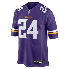 Jay Ward Minnesota Vikings Team Game Jersey - Purple