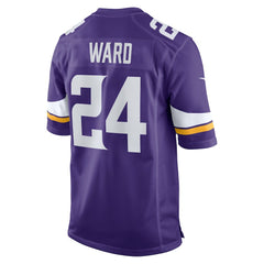 Jay Ward Minnesota Vikings Team Game Jersey - Purple