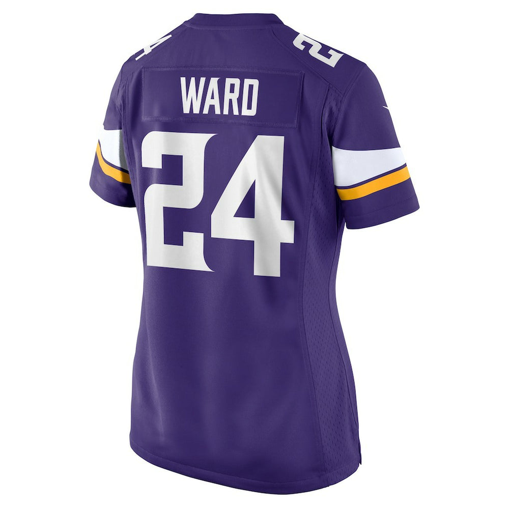 Jay Ward Minnesota Vikings Women's Team Game Jersey - Purple
