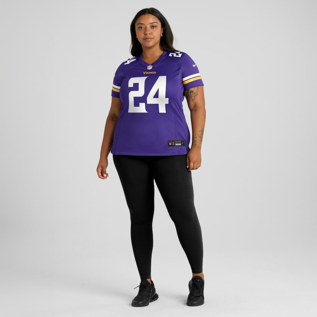 Jay Ward Minnesota Vikings Women's Team Game Jersey - Purple