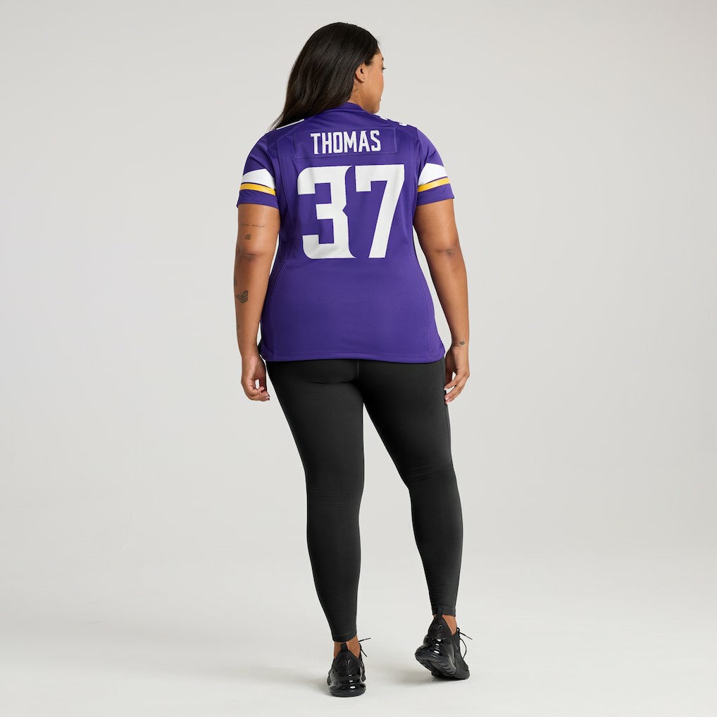 Tavierre Thomas Minnesota Vikings Women's Team Game Jersey - Purple
