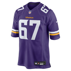 Justin Skule Minnesota Vikings Team Game Jersey - Purple