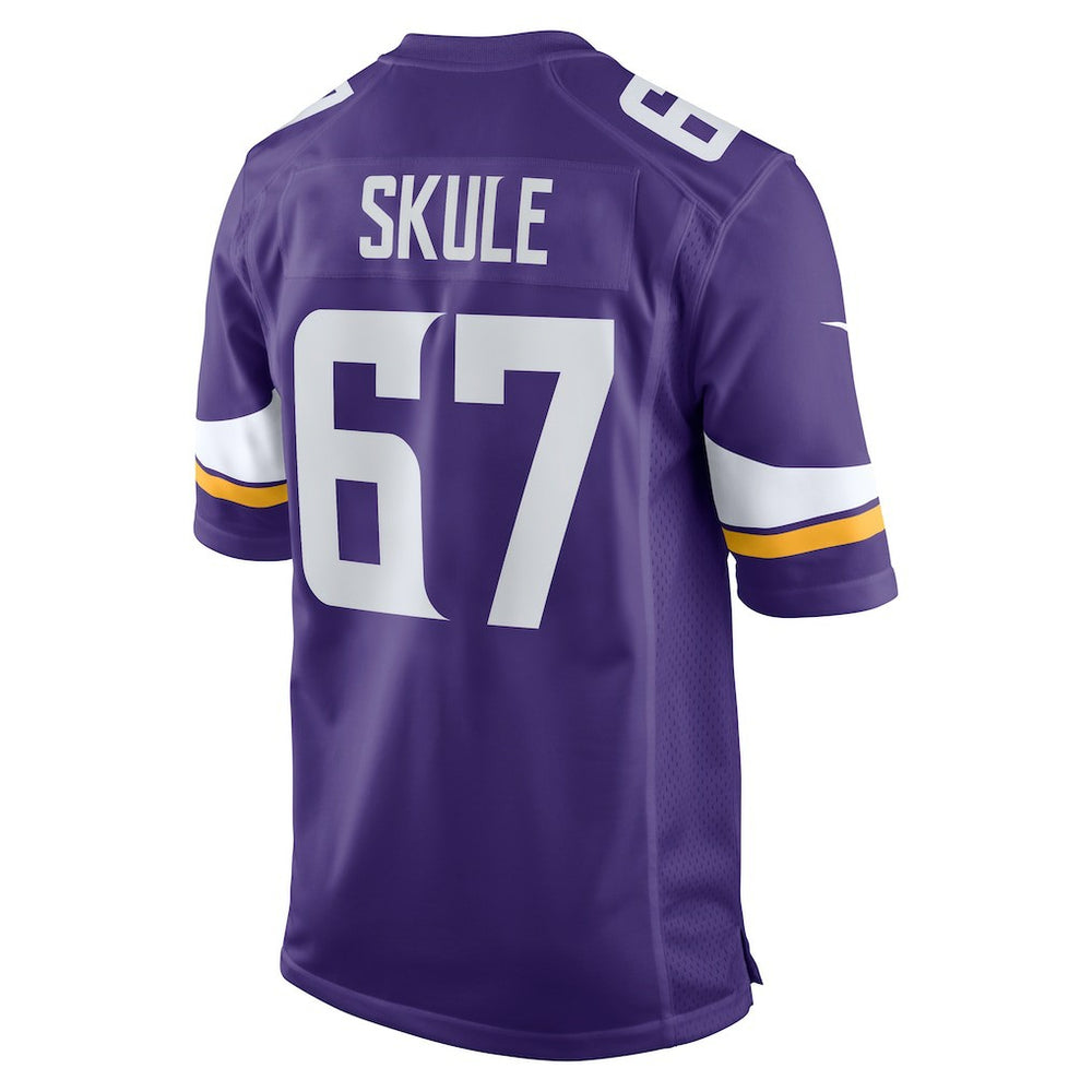 Justin Skule Minnesota Vikings Team Game Jersey - Purple