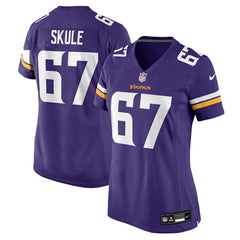 Justin Skule Minnesota Vikings Women's Team Game Jersey - Purple