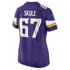 Justin Skule Minnesota Vikings Women's Team Game Jersey - Purple