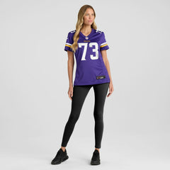 Walter Rouse Minnesota Vikings Women's Team Game Jersey - Purple