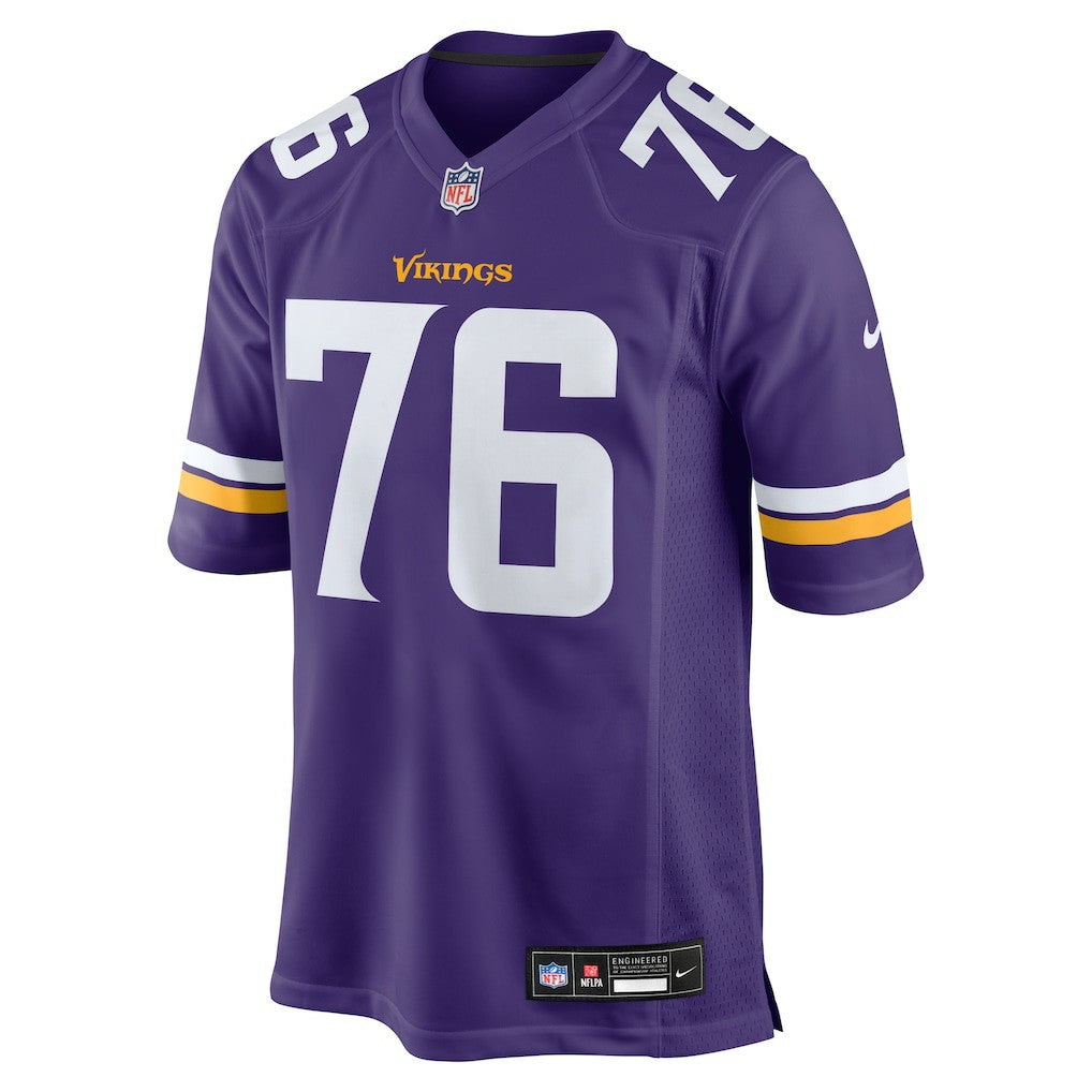 Will Fries Minnesota Vikings Team Game Jersey - Purple
