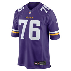 Will Fries Minnesota Vikings Team Game Jersey - Purple