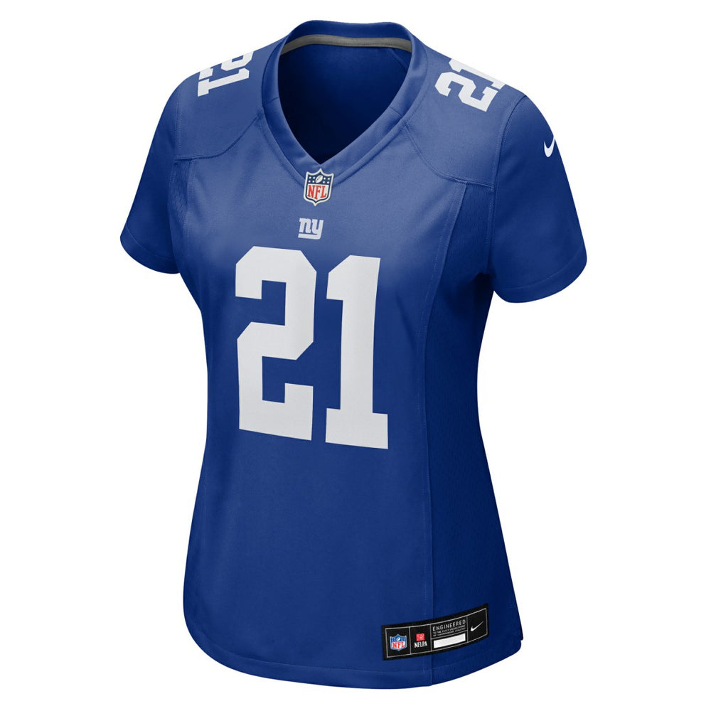 Paulson Adebo New York Giants Women's Team Game Jersey - Royal