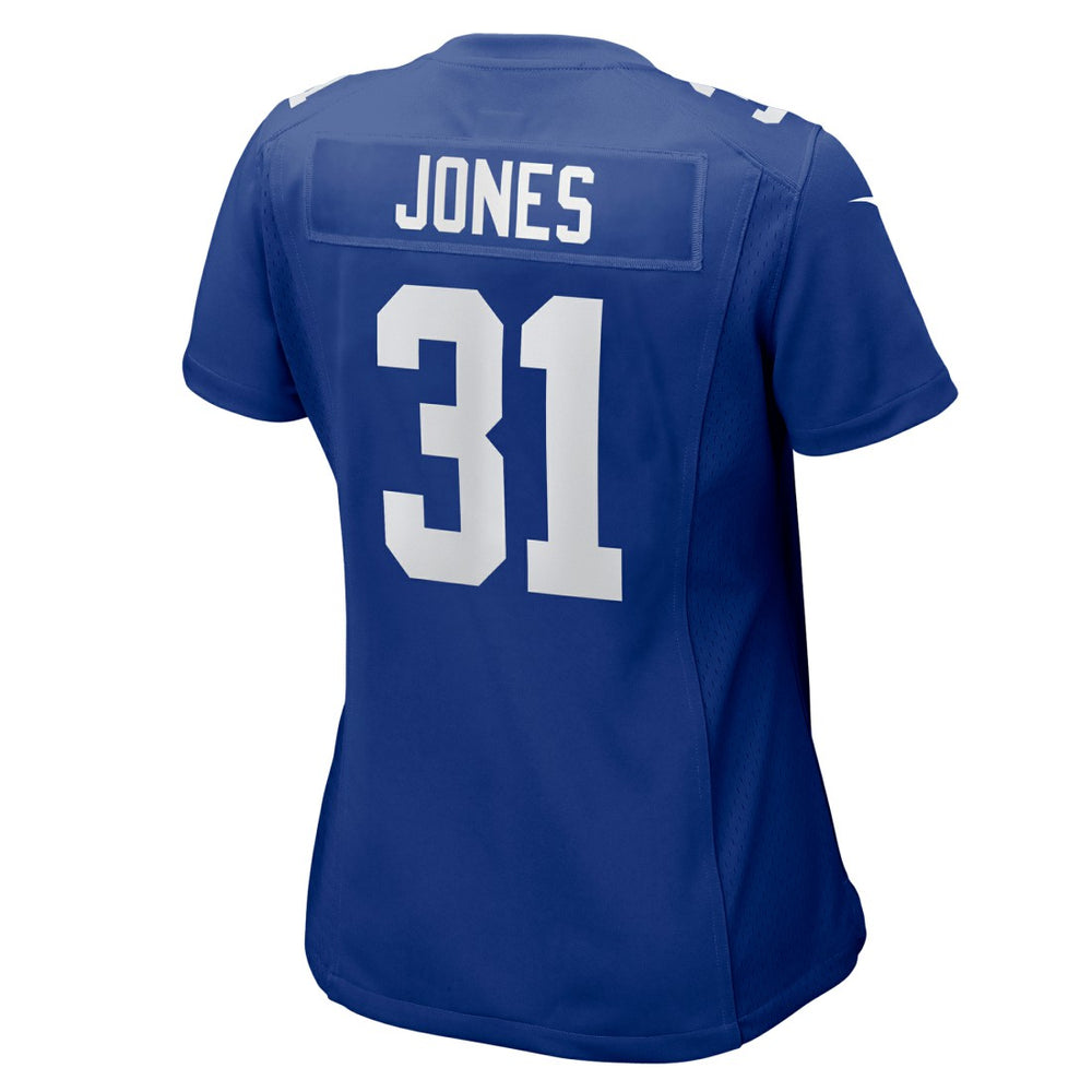Nic Jones New York Giants Women's Team Game Jersey - Royal