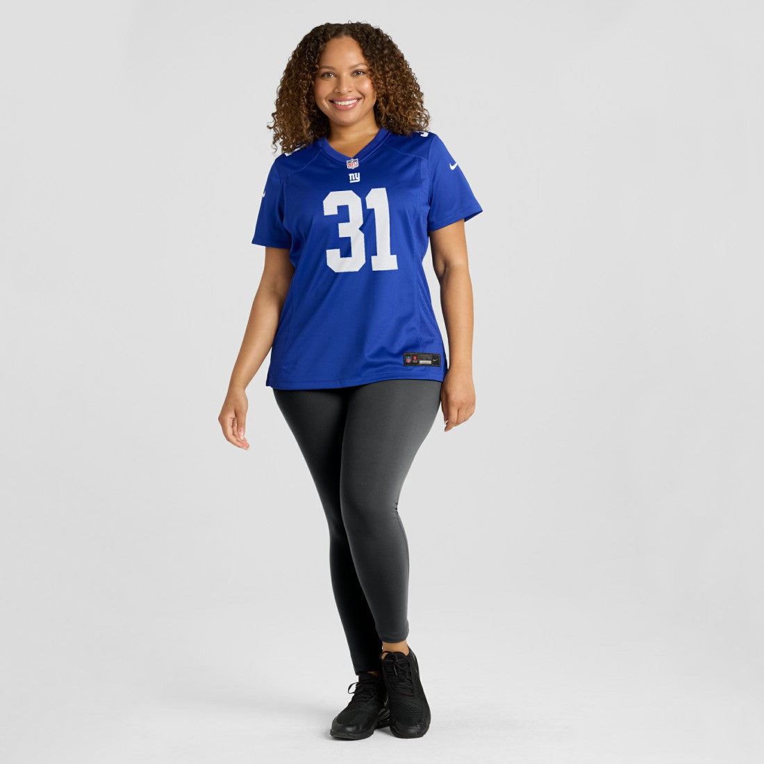 Nic Jones New York Giants Women's Team Game Jersey - Royal