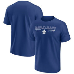 Toronto Maple Leafs Fanatics Established Raglan T-Shirt Blue
