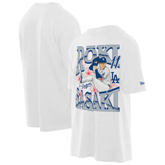 Roki Sasaki Los Angeles Dodgers Player T-Shirt White | New Era