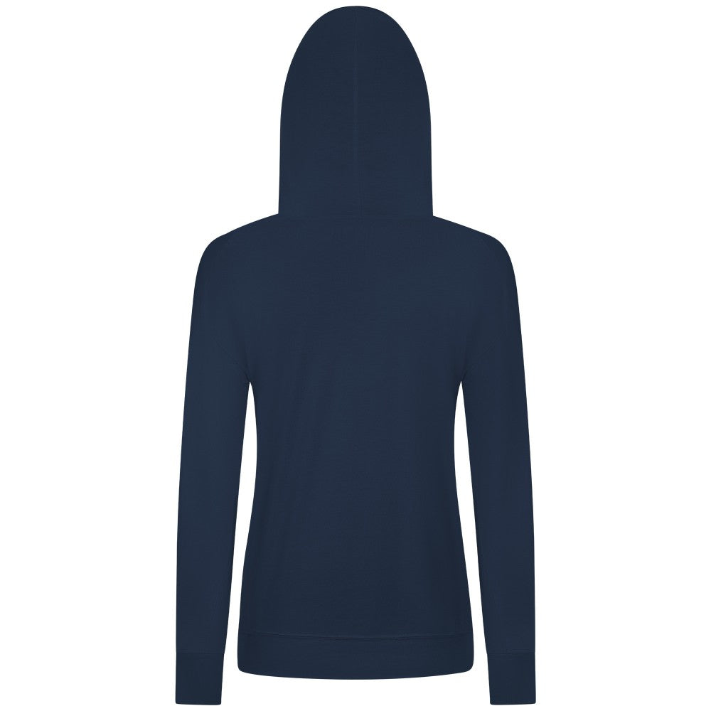 Cleveland Guardians Levelwear Women's Relay Breaker Pullover Hoodie Navy