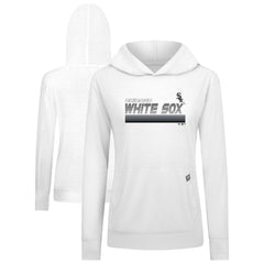 Chicago White Sox Levelwear Women's Relay Breaker Pullover Hoodie White