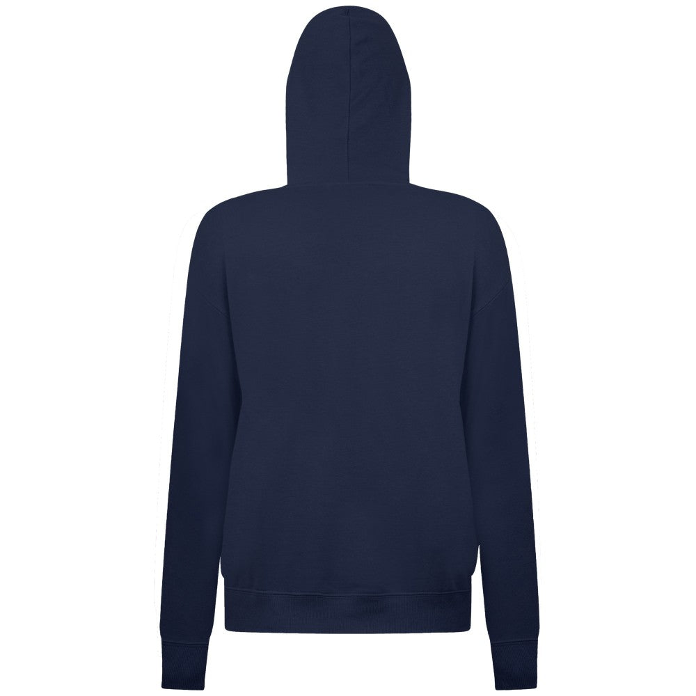 Cleveland Guardians Levelwear Women's Adorn Retro 3D Pullover Hoodie Navy