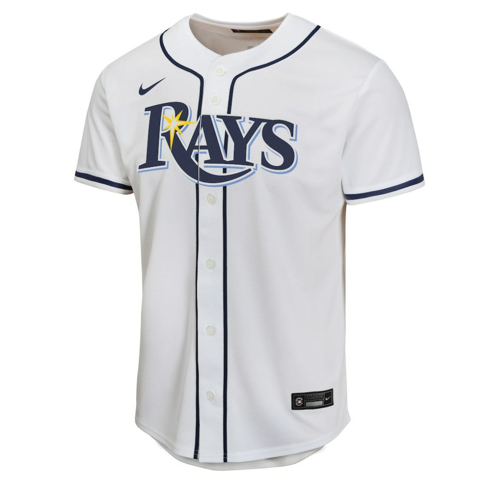 Junior Caminero Tampa Bay Rays Youth Home Player Game Jersey White | Nike
