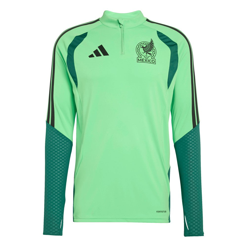 Mexico National Team FIFA x World Cup 2026 Tiro Quarter-Zip Training Top Green - Adidas
