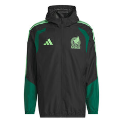 Mexico National Team FIFA x World Cup 2026 Tiro All Weather Full-Zip Jacket Black - Adidas