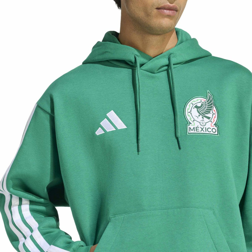 Mexico National Team FIFA x World Cup Alphaskin Fleece Hoodie Green - Adidas