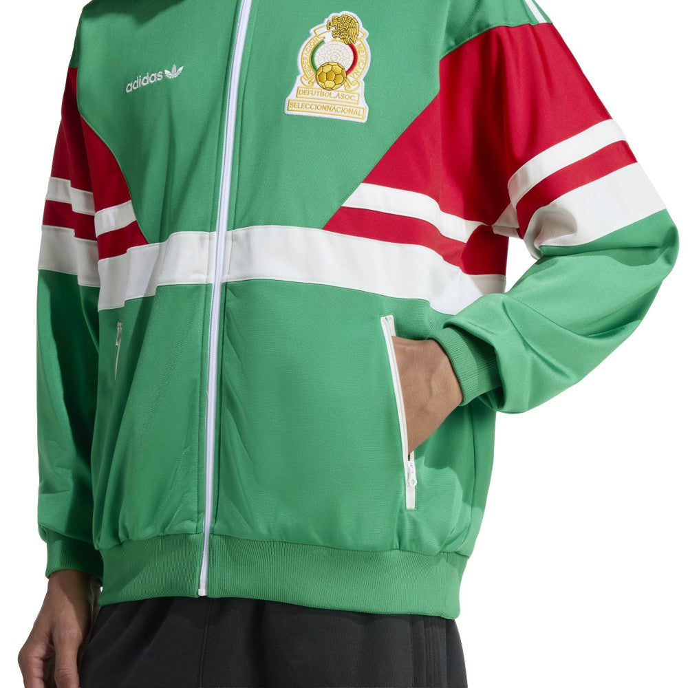 Mexico National Team 1986 Bringback Full-Zip Track Top Green - Adidas