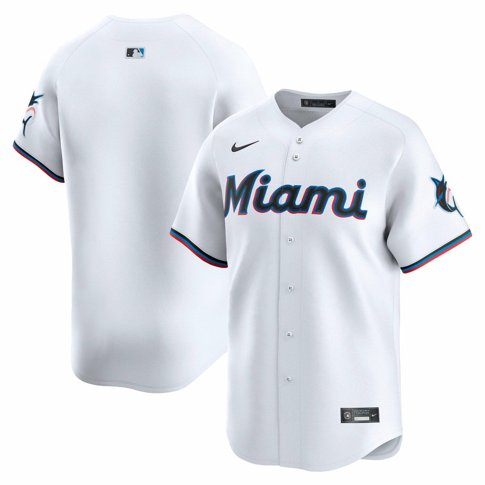 Miami Marlins Youth Home Limited Jersey White | Nike