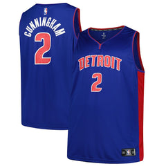Cade Cunningham Detroit Pistons Big & Tall Fast Break Player Jersey sale - Blue sale - Icon Edition