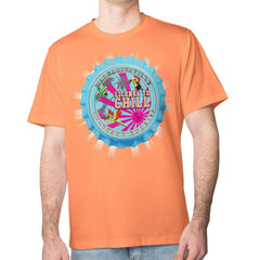 Colorado Rockies Margaritaville Chill Bottle Cap Classic T-Shirt Orange