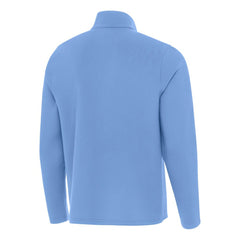 Chicago Cubs Antigua Alternate Logo Insider Quarter-Zip Pullover Powder Blue