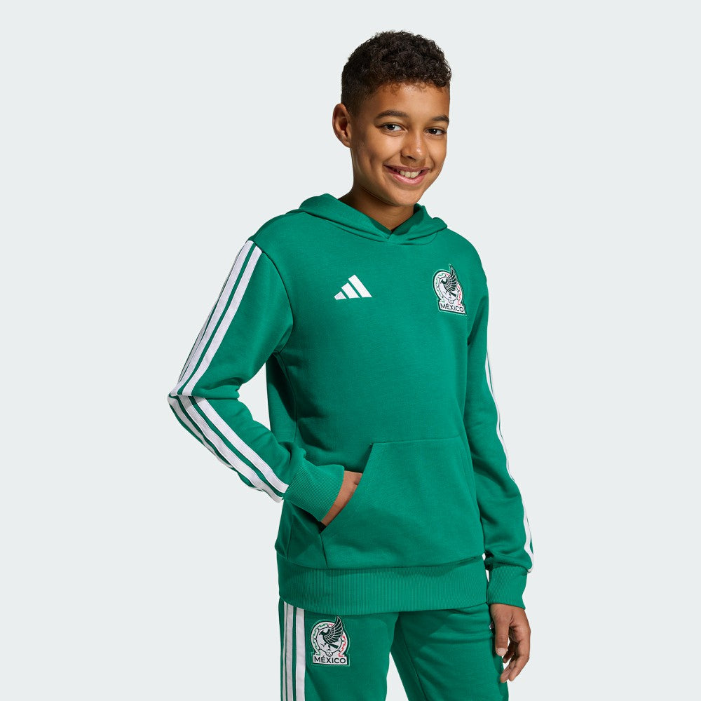 Mexico National Team Youth FIFA x World Cup Alphaskin Hoodie Green - Adidas