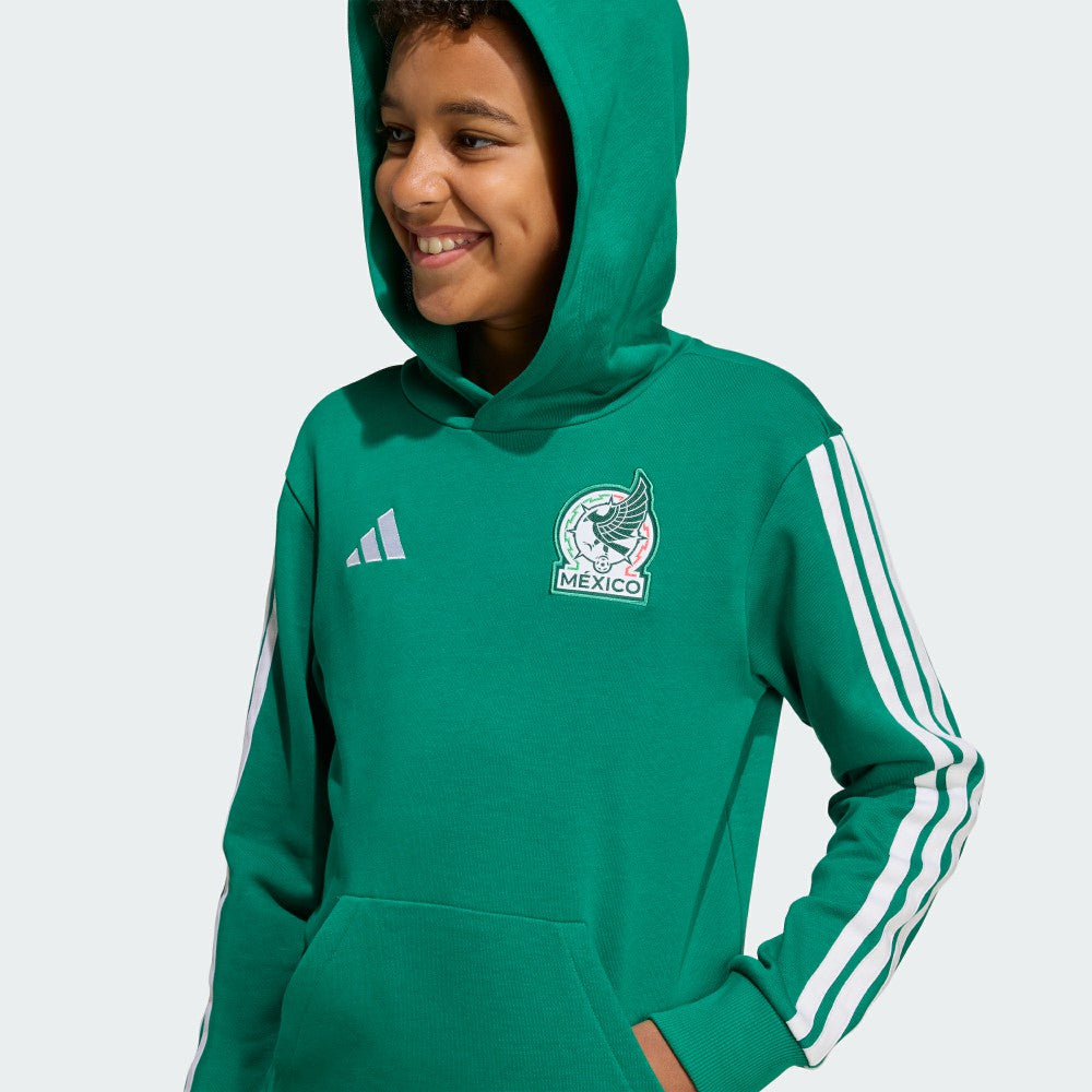 Mexico National Team Youth FIFA x World Cup Alphaskin Hoodie Green - Adidas