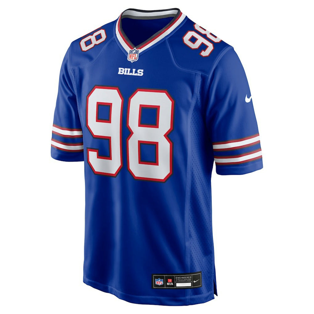 T.J. Sanders Buffalo Bills Team Game Jersey - Royal